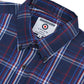Lambretta Mens Navy/Blue/Red Button Down Shirts