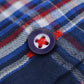 Lambretta Mens Navy/Blue/Red Button Down Shirts