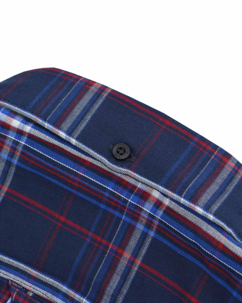 Lambretta Mens Navy/Blue/Red Button Down Shirts