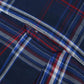 Lambretta Mens Navy/Blue/Red Button Down Shirts