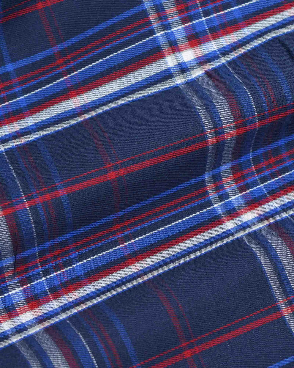 Lambretta Mens Navy/Blue/Red Button Down Shirts