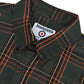 Lambretta Mens Khaki/Orange Button Down Shirts