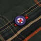 Lambretta Mens Khaki/Orange Button Down Shirts