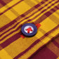 Lambretta Mens Burgundy/Gold Button Down Shirts