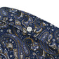 Lambretta Mens Navy Blue Paisley Short Sleeved Button Down Shirts