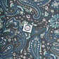 Lambretta Mens Black/Grey/Blue Paisley Short Sleeved Button Down Shirts