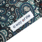 Lambretta Mens Black/Grey/Blue Paisley Short Sleeved Button Down Shirts