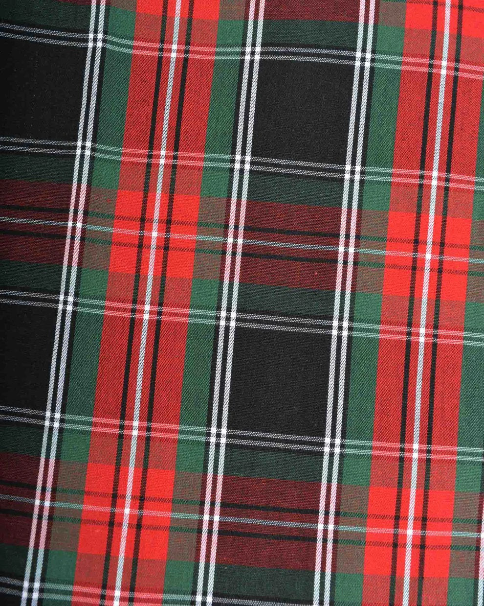 Lambretta Mens Black/Red/Green Button Down Shirts