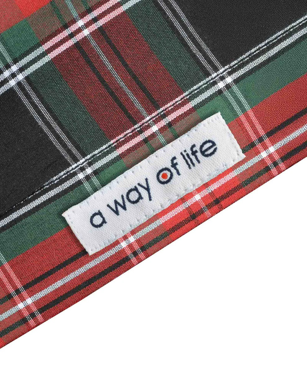 Lambretta Mens Black/Red/Green Button Down Shirts