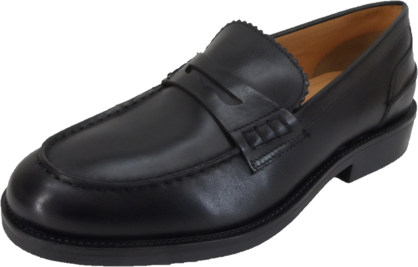 Roamers Classic Black Retro,Ska,Northern Soul Penny Loafers