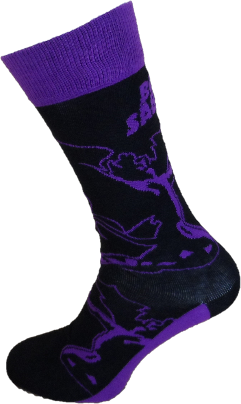 Mens Officially Licensed Black Sabbath Logo Socks