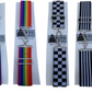 Retro Unisex 70s One and a Half Inch Wide Elastic Snake Belts Many Colours