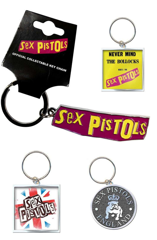 The Classic Sex Pistols Key Rings