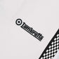 Lambretta Mens White Checkerboard Collar Polo Shirts