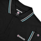 Lambretta Men`s Black Tipped Tipped 100% Cotton Polo Shirts
