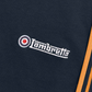 Lambretta Navy Tan Retro Target Logo 100% Cotton Polo Shirts