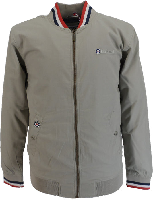 Chaquetas harrington con mono de piedra Lambretta