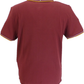 Ben Sherman Men's Port Red Signature 100% Cotton Polo Shirt