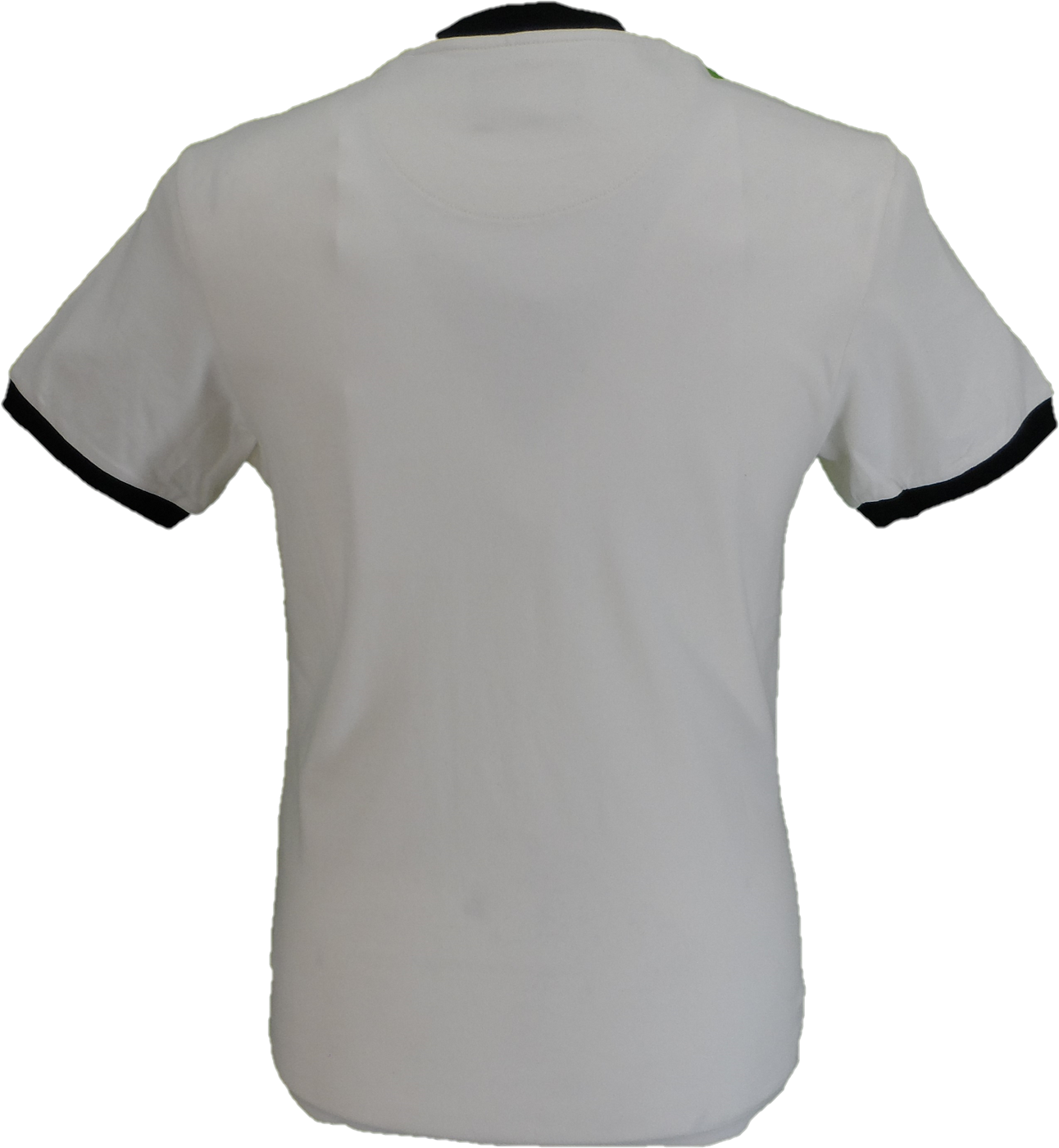 Trojan Mens Ecru Artist logo 100% Cotton Peach T-Shirt