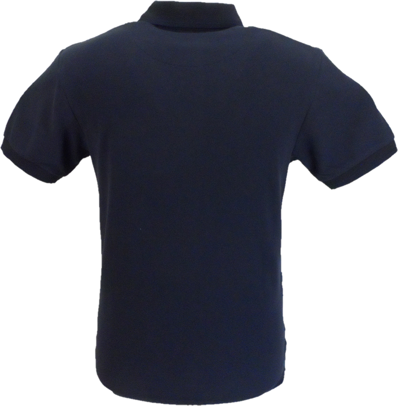 Trojan Mens Navy Blue Camo Pique  Polo Shirt