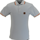 Trojan Mens Powder Blue Twin Tipped Polo Shirt