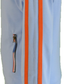 Trojan Mens Powder Blue Twin-Stripe Contrast Zip Retro Track Tops