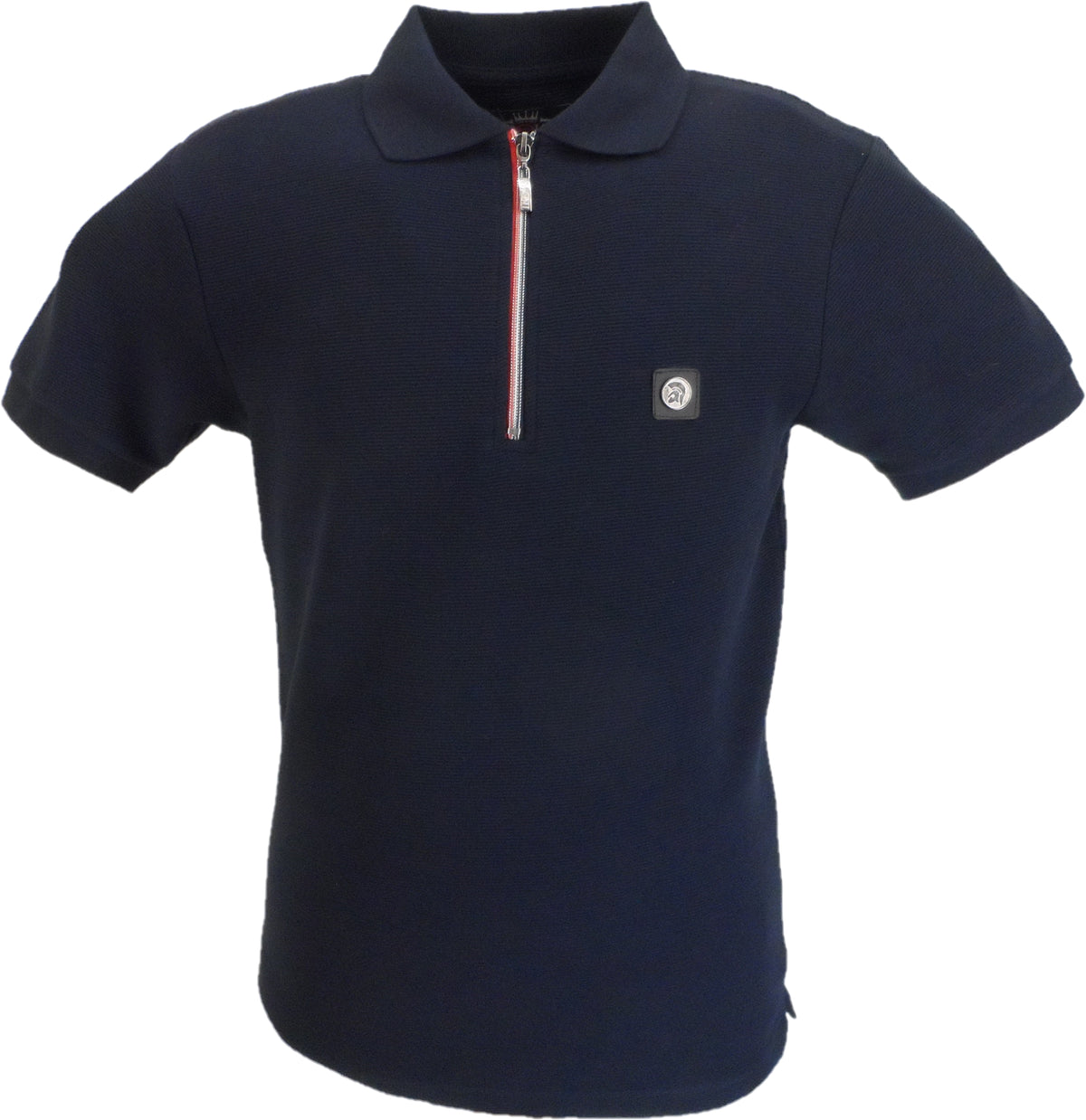 Men's Zip-Neck Polo Shirts