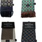 Tootal Mens Retro Geo Print 100% Silk Scarves