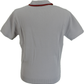 Gabicci Mens Grey Archive Connett Knitted Polo Shirt