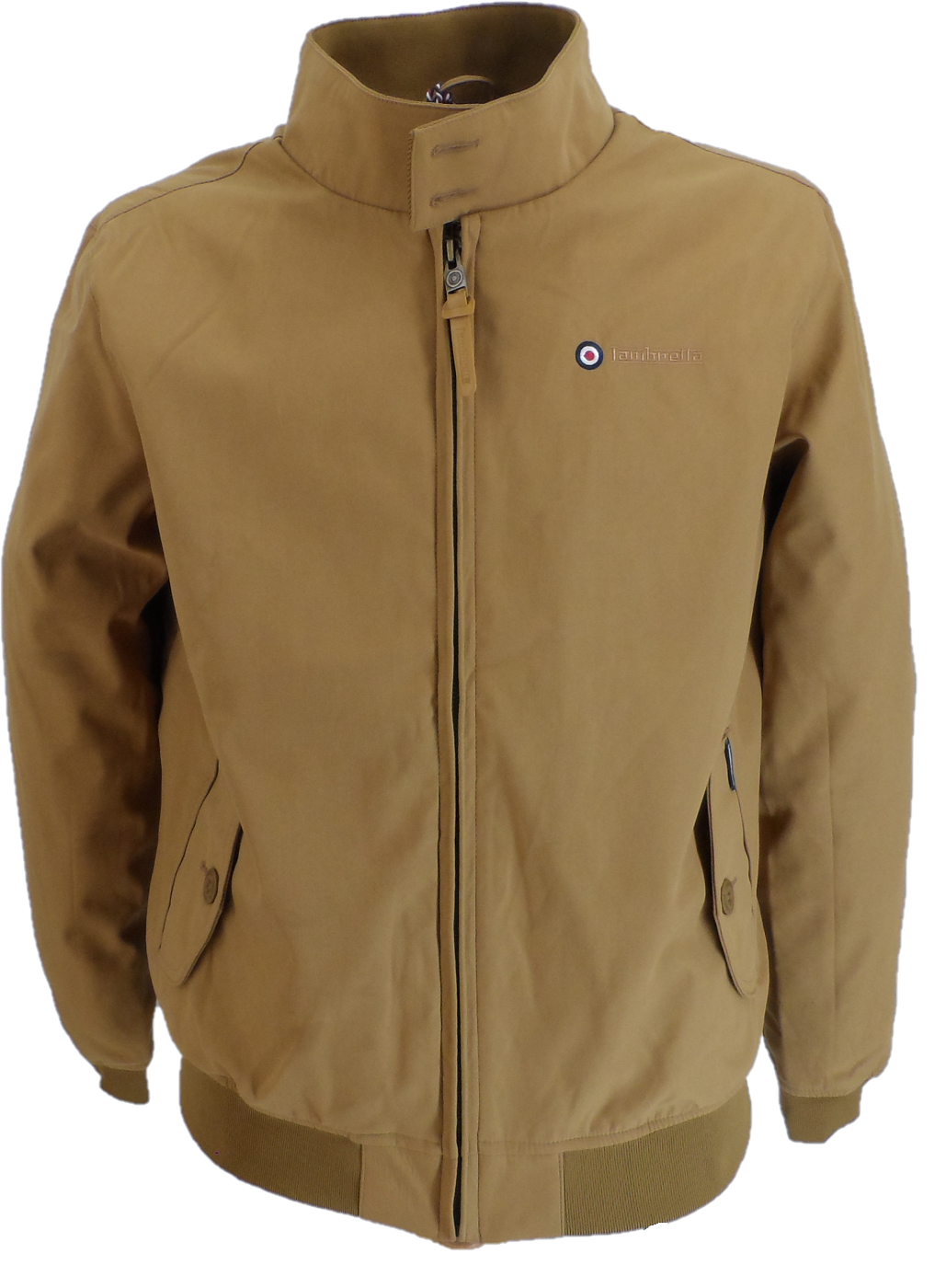Lambretta Tobacco Tan Showerproof Harrington Jacket