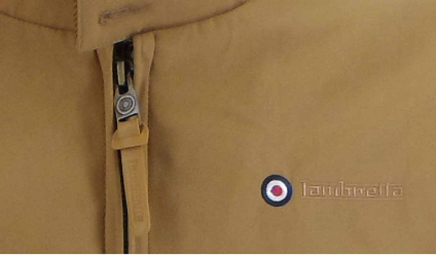 Lambretta Tobacco Tan Showerproof Harrington Jacket