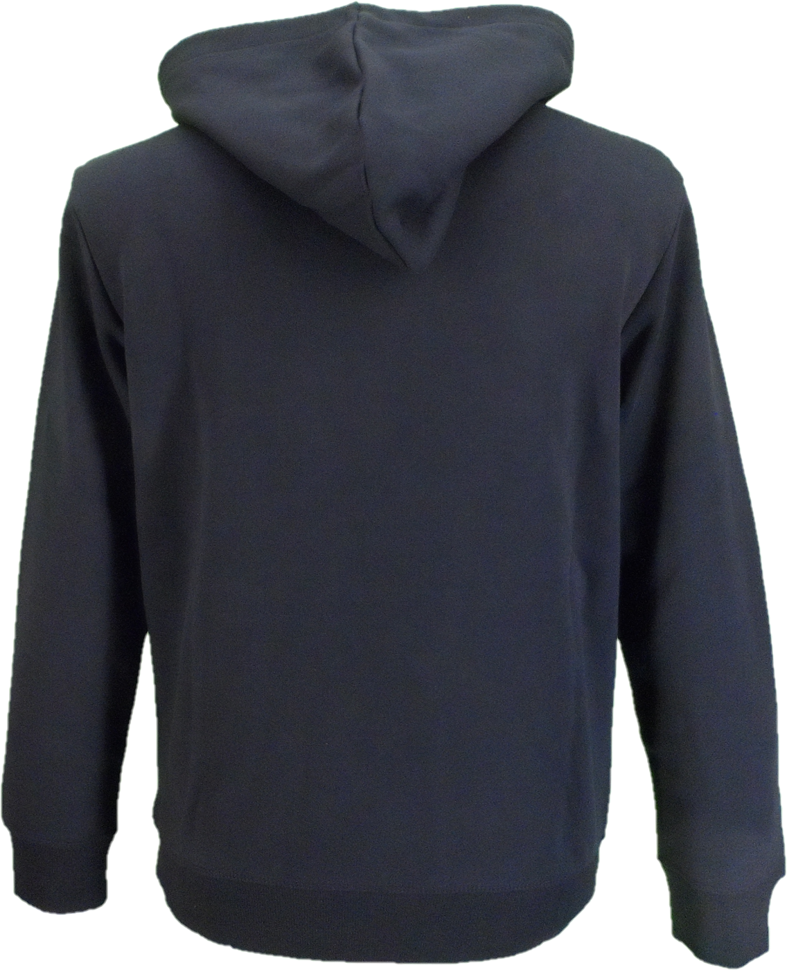 Lambretta Mens Black Check Target Hooded Top