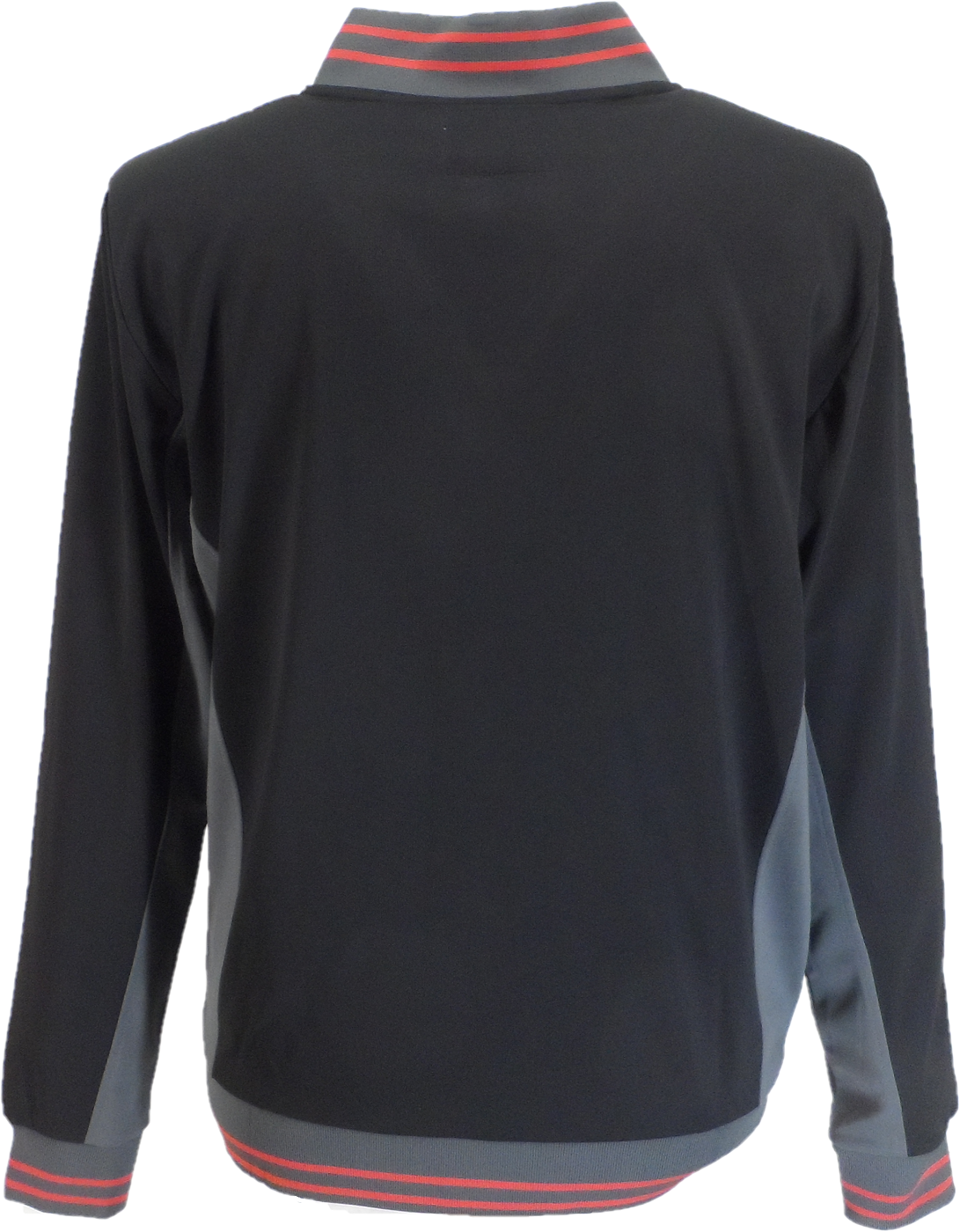 Lambretta Retro Black Vintage Track Top Jacket