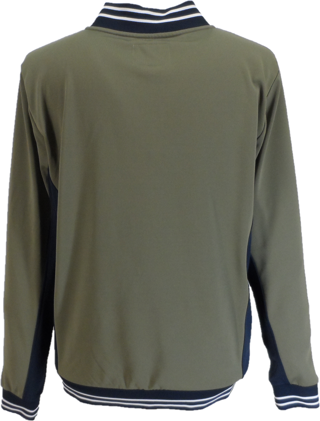 Lambretta Retro Khaki Vintage Track Top Jacket
