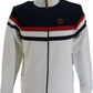 Trojan Mens Ecru Panel Stripe Track Tops