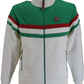 Trojan Mens Emerald Green Panel Stripe Track Tops