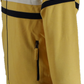 Trojan Mens Mustard Yellow Panel Stripe Track Tops