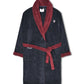 Lambretta Mens Navy Luxury Dressing Gown