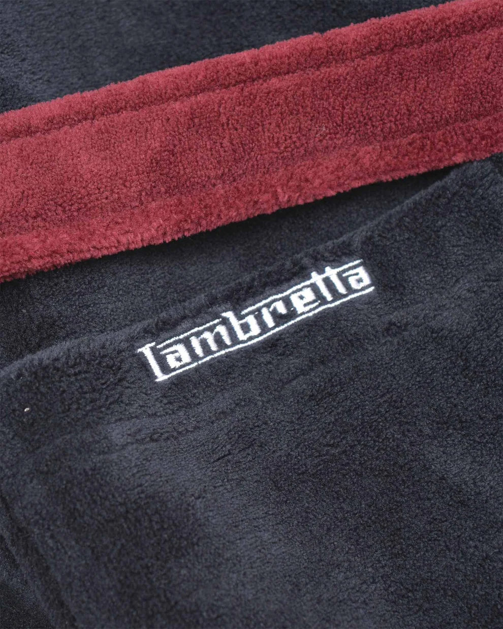 Lambretta Mens Navy Luxury Dressing Gown