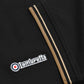 Lambretta Black/Beige Retro Vertical Stripe Polo Shirts