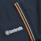 Lambretta Navy Blue Retro Vertical Stripe Polo Shirts