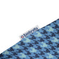 Lambretta Mens Dark Blue Houndstooth Print Cotton Polo Shirts