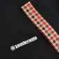 Lambretta Mens Black Gingham Collar Polo Shirts