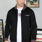 Lambretta Retro Black Vintage Track Top Jacket