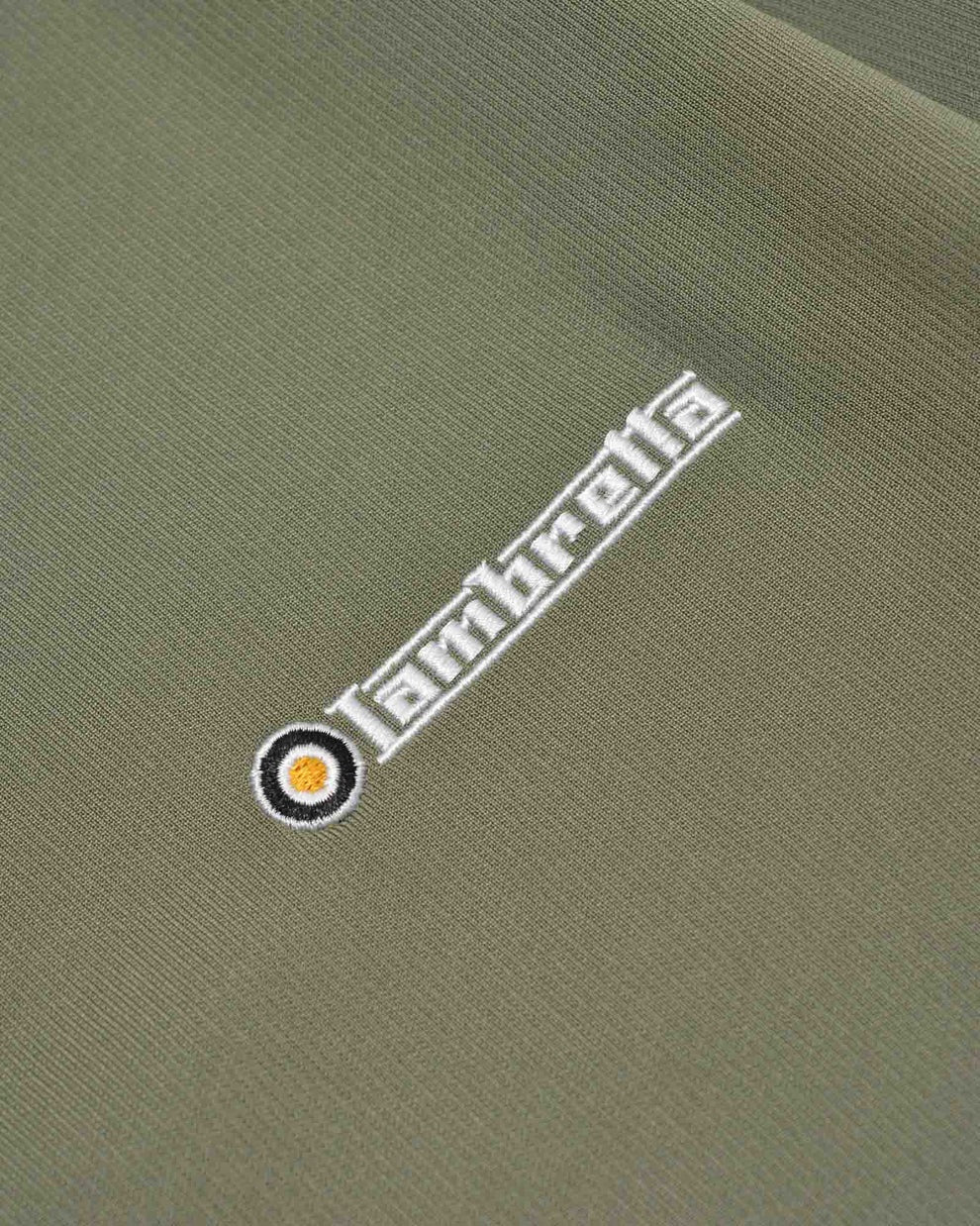 Lambretta Retro Khaki Green Vintage Track Top Jacket