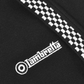 Lambretta Mens Black Two Tone Ringer Retro T Shirt