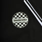 Lambretta Black & White Two Tone Badge Polo Shirts