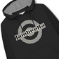 Lambretta Mens Black Check Target Hooded Top