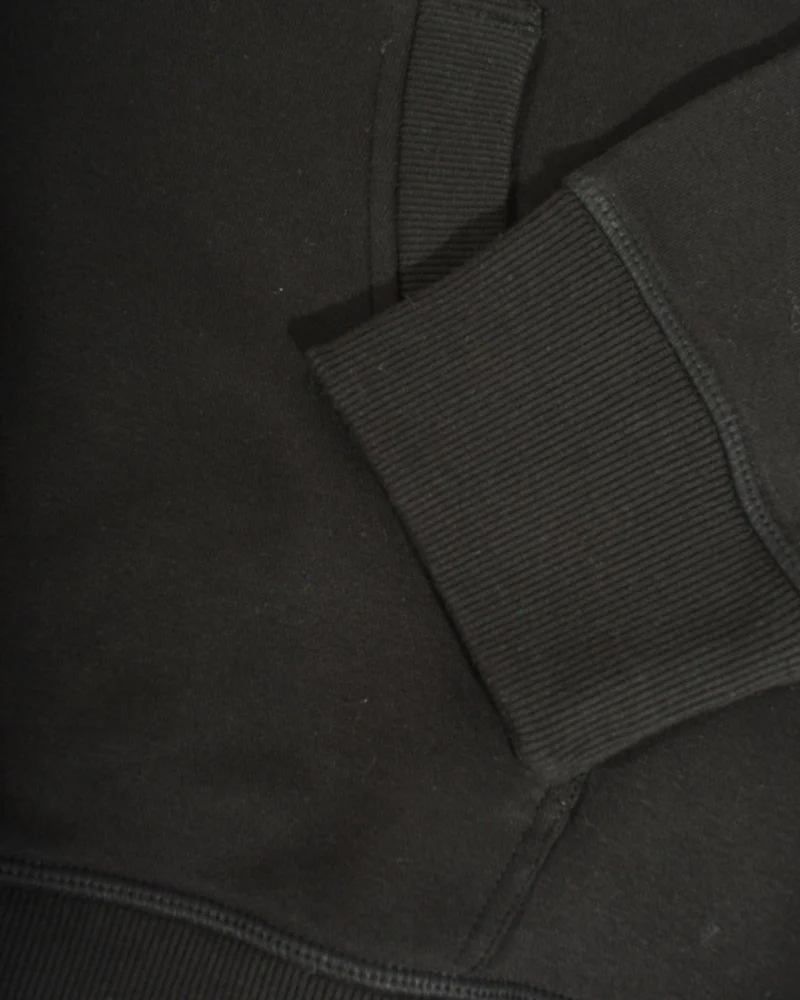 Lambretta Mens Black Check Target Hooded Top