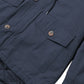 Lambretta Mens Dark Navy Retro Fishtail Parka